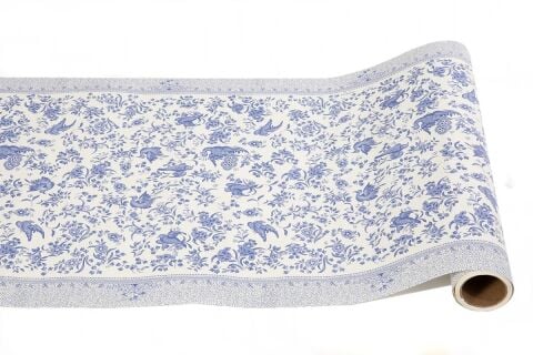 Blue Regal Peacock Runner - 20''X25