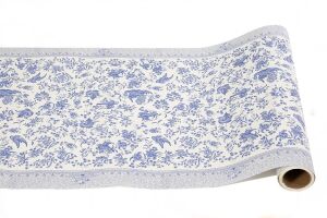 Blue Regal Peacock Runner - 20''X25