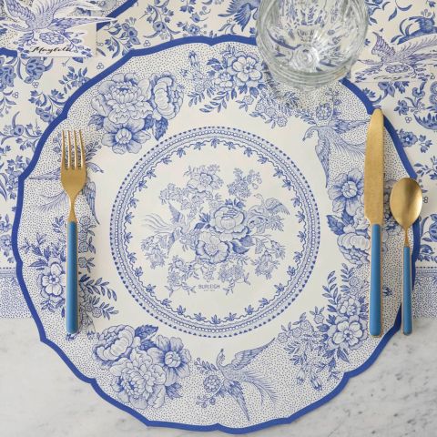 Die-Cut Blue Asiatic Pheasants - 12 Sheets