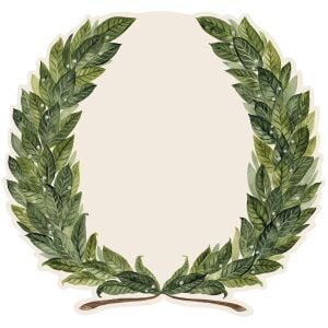 Die-cut Laurel Wreath Palcemat- 12 Sheets