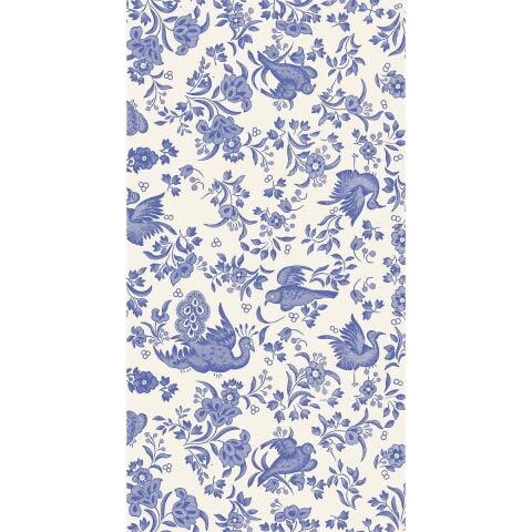 Blue Regal Peacock Guest  Napkin - Pack Of 16