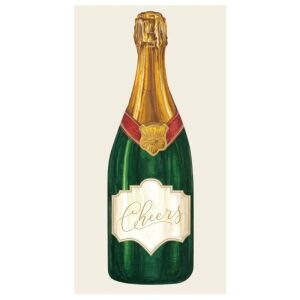 Champagne Kadehi Misafir Peçetesi 16li Paket