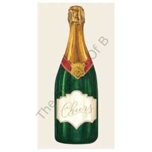 Champagne Kadehi Misafir Peçetesi 16li Paket