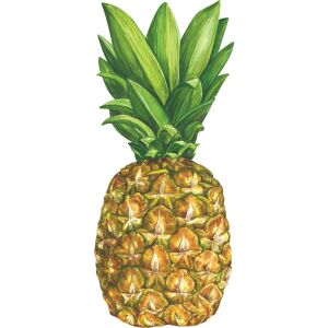 Pineapple Masa Dekoru 12li Paket