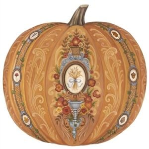 Kalıp Kesim Antique Pumpkin Kağıt Amerikan Servis 12li Paket