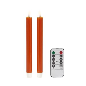 23cm LED Candle Orange