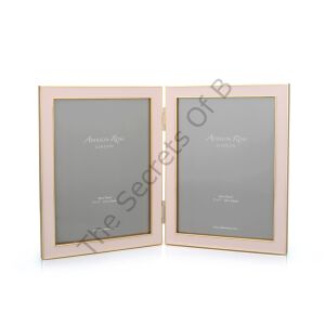 Açık Pembe ve Gold İkili Fotoğraf Çerçevesi 13 × 18 cm