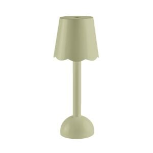 Scallop Adaçayı Yeşili Lake Şarjlı LED Masa Lambası
