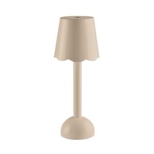 Scallop Kapuçino Lake Şarjlı LED Masa Lambası