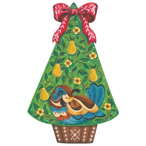 Die-cut Partridge Placemat 12 Sheets