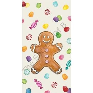 Gingerbread Misafir Peçetesi 16li Paket