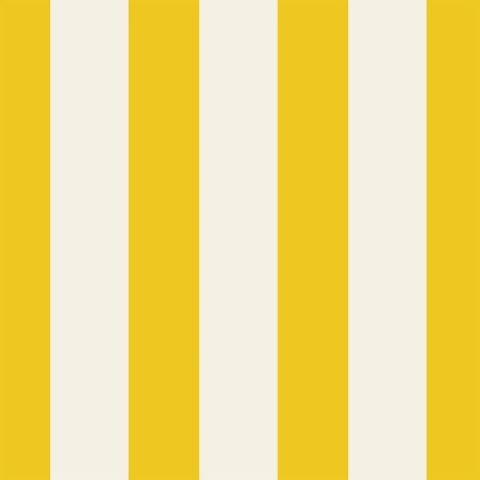 Marigold Classic Stripe Cocktail Napkin Pack Of 20