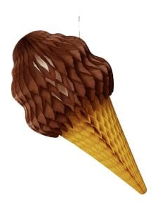 Petek Kağıt Büyük Ice Cream Con
