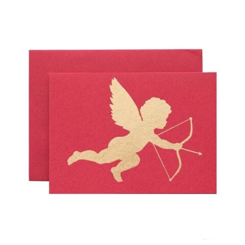 Red Cupid Card 4.25'' X 5.5''