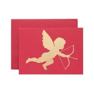 Red Cupid Card 4.25'' X 5.5''