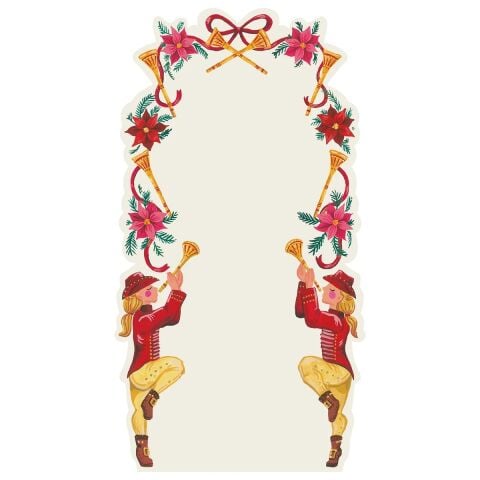 Pipers Piping Table Card Pack Of 12