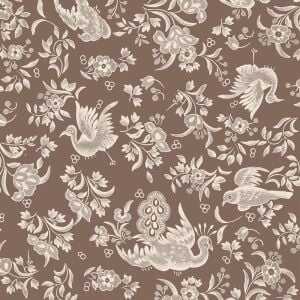 Brown Regal Peacock Cocktail Napkins Pack Of 20
