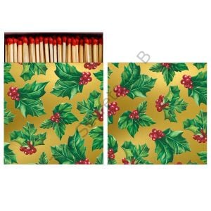Gilded Holly Kibrit Kutusu 60li Paket