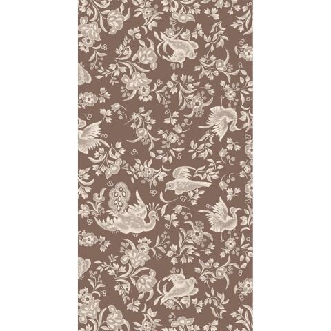 Brown Regal Peacock Guest Napkins Pack Of 16
