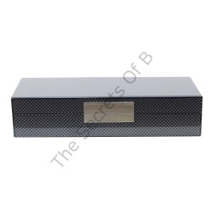 Karbon Fiber Desenli Gri Lake Kutu