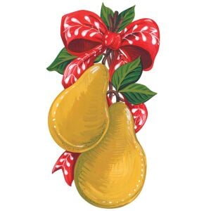 Pears Masa Dekoru 12li Paket
