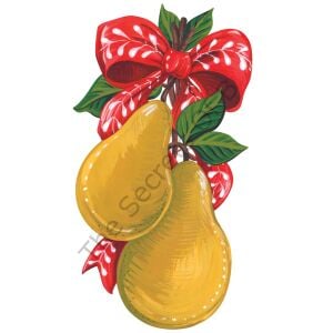 Pears Masa Dekoru 12li Paket