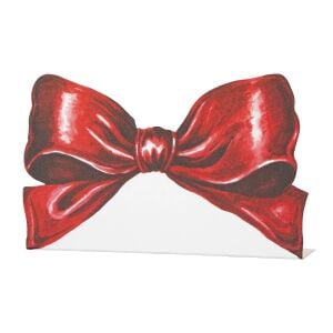 Bow Place Card Pack Of 12