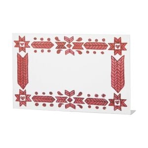 Fair Isle Masa Kartı 12li Paket