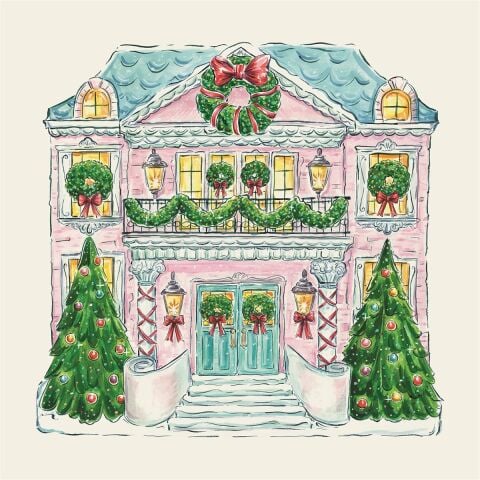 Holiday Home Cocktail Napkin Pack Of 20
