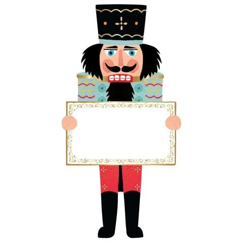 Nutcracker Table Accent Pack Of 12