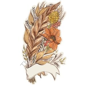 Feather Masa Dekoru 12li Paket