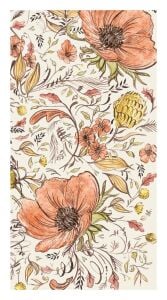 Autumn Arrangement Guest Napkin - Pack Of 16