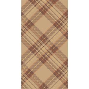 Autumn Plaid Misafir Peçetesi 16li Paket