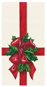 Christmas Present Guest Napkin - Pack Of 16