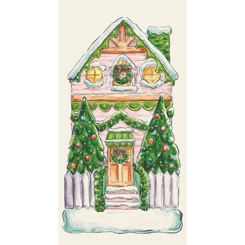 Holiday Home Guest Napkin - Pack Of 16