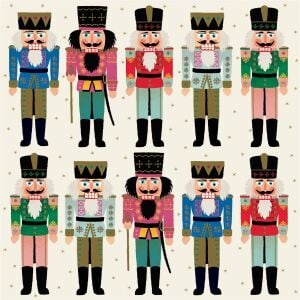 Nutcrackers Cocktail Napkin - Pack Of 20