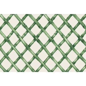 Green Lattice Placemat Pad of 18