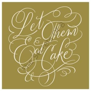 Let Them Eat Cake Kokteyl Peçetesi 20li Paket