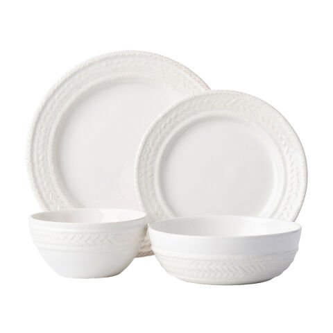 Le Panier 4pc Place Setting - Whitewash (KH01/10, KH02/10, KH07/10, KH81/10)