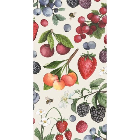 Wild Berry Guest Napkin pack of 16