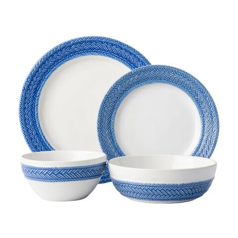 Le Panier 4pc Place Setting - Delft Blue (KH01/44, KH02/44, KH07/44, KH81/44)