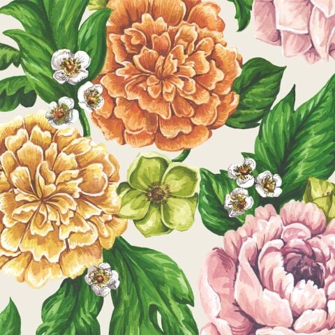 Garden Derby Cocktail Napkin pack of 20