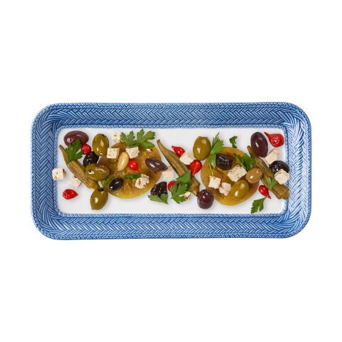 Le Panier 13'' Hostess Tray - Delft Blue