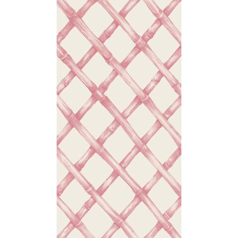 Pink Lattice Guest Napkin pack of 16