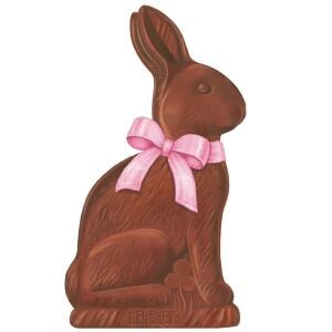 Kalıp Kesim Hersheys Chocolate Bunny Kağıt Amerikan Servis 12li Paket