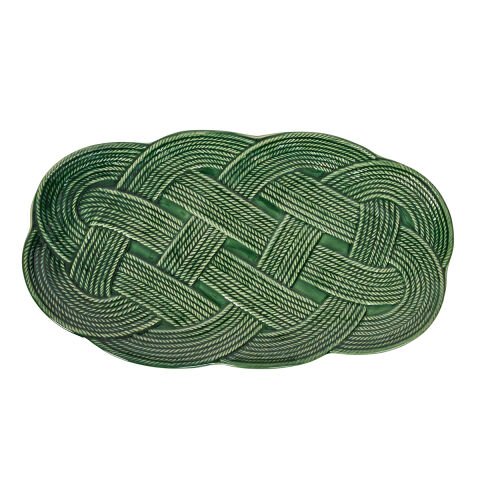 Le Panier Mystic Knot 15'' Hostess Tray - Basil