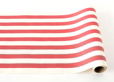 Red Classic Stripe Runner 20''x25'