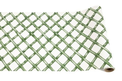 Green Lattice Runner 20''x25'