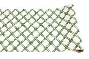Green Lattice Runner 20''x25'