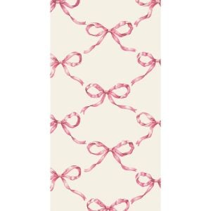 Pembe Bow Lattice Misafir Peçetesi 16li Paket